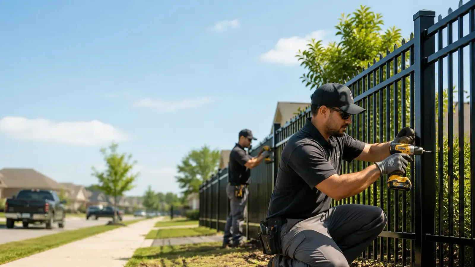 Metal Fence Installation in Janesville, IA